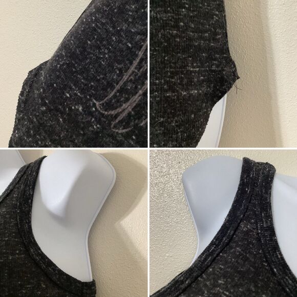 Y2K Harley Davidson Rhinestone Biker Chic Grunge Punk Angel Wing Graphic Tank M - Picture 12 of 12